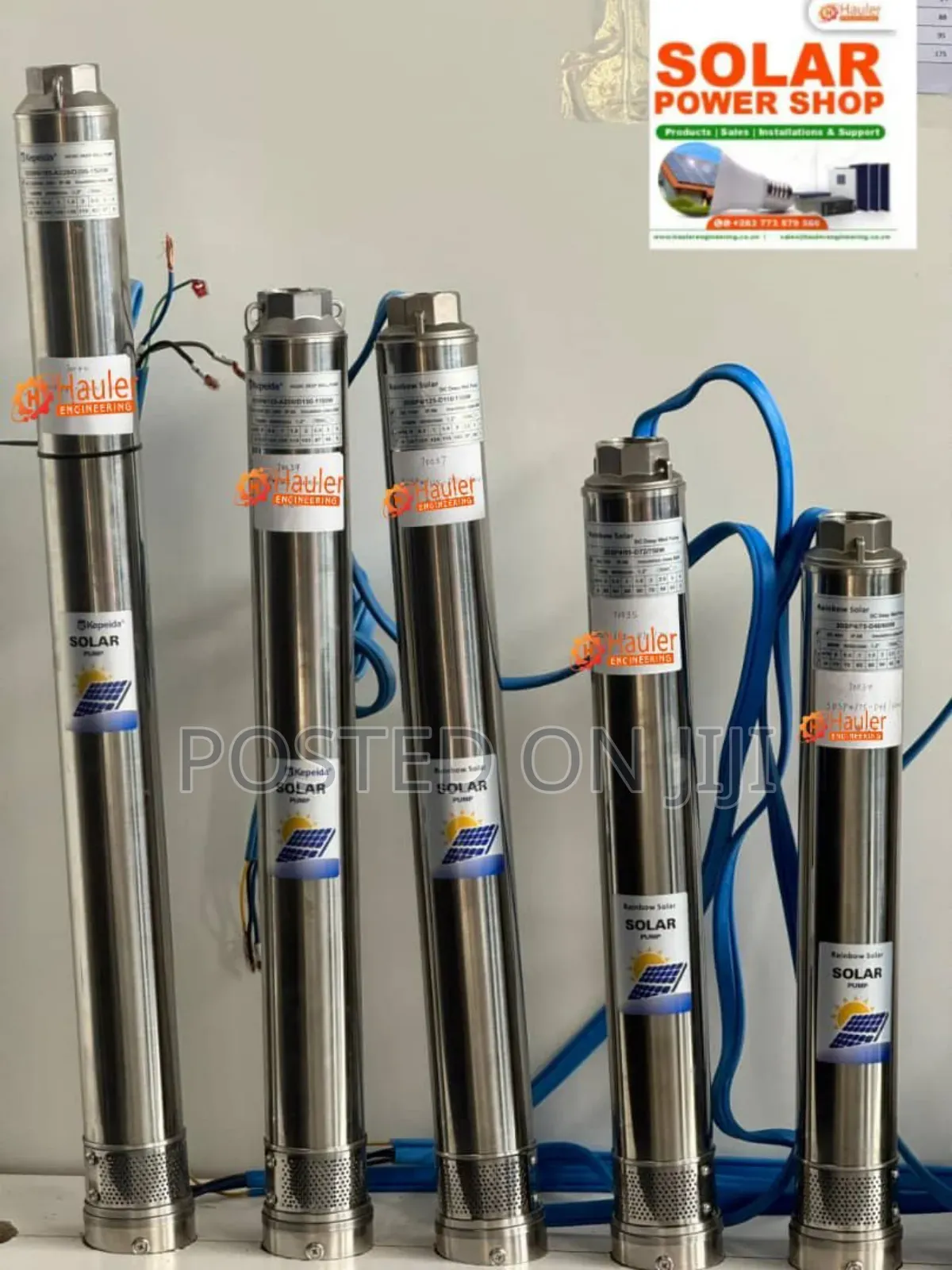 Ac Dc / Dc Solar Pump in All Sizes