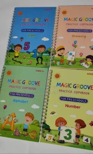 4 in 1 Magic Practice Book for Preschool