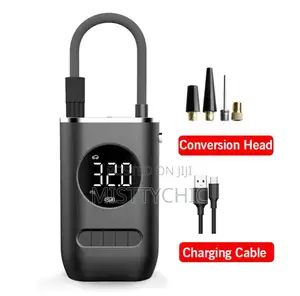 New Car Air Pump Portable Mini Self Propelled Electric Tire Pump