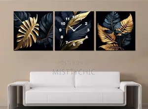 3 in 1 Wall Clock Decor