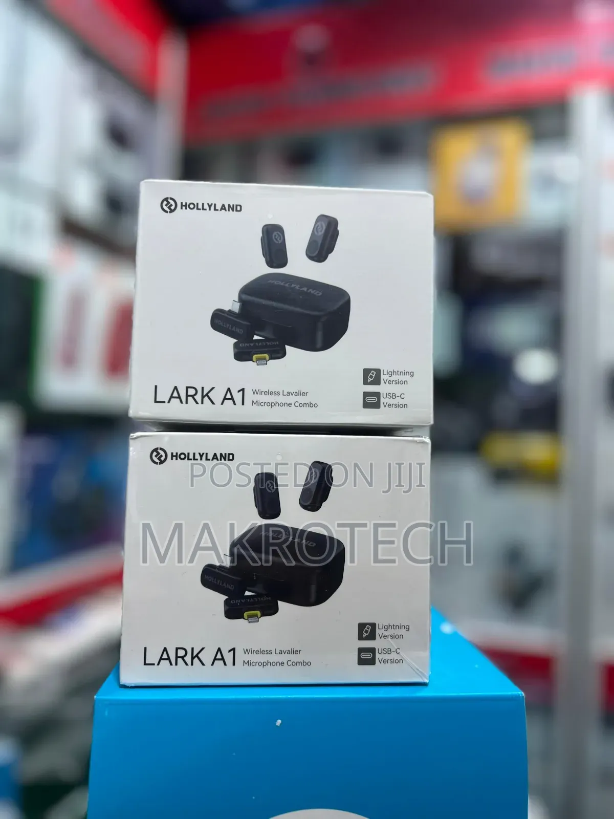 Hollyland Lark A1 Wireless Mini Microphone for iPhone & Android,