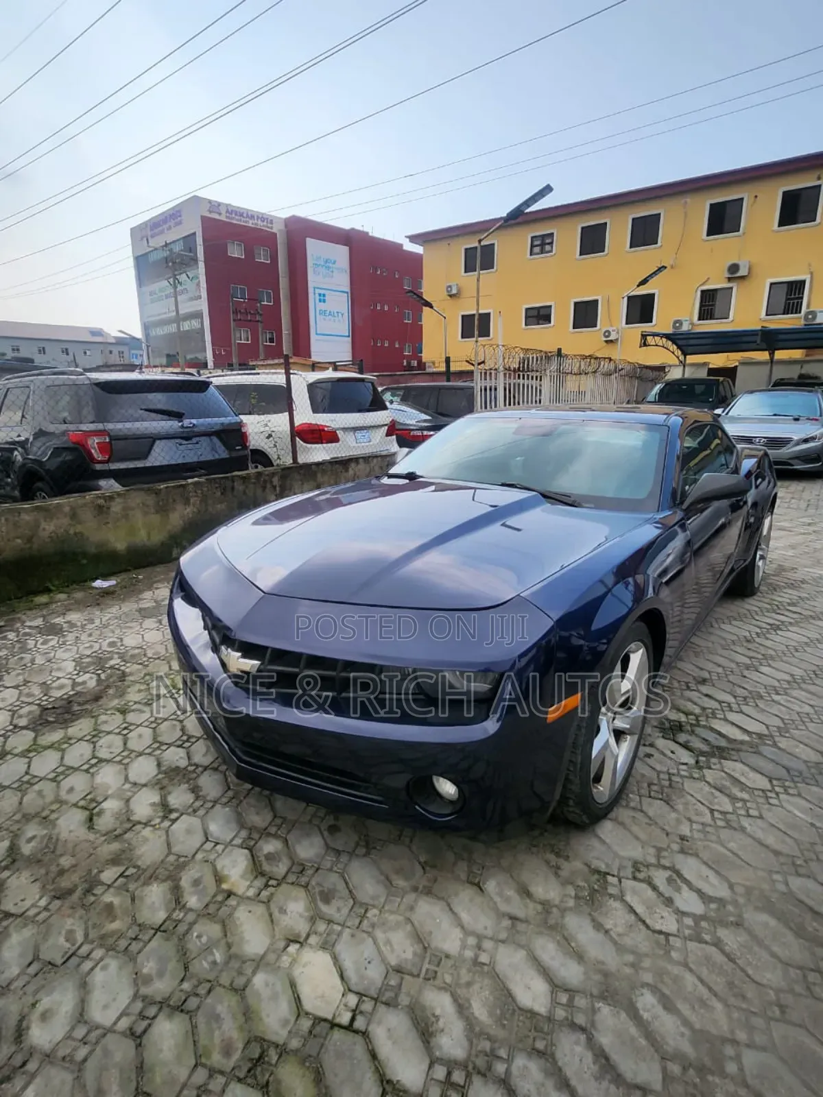 Chevrolet Camaro 2012 Blue