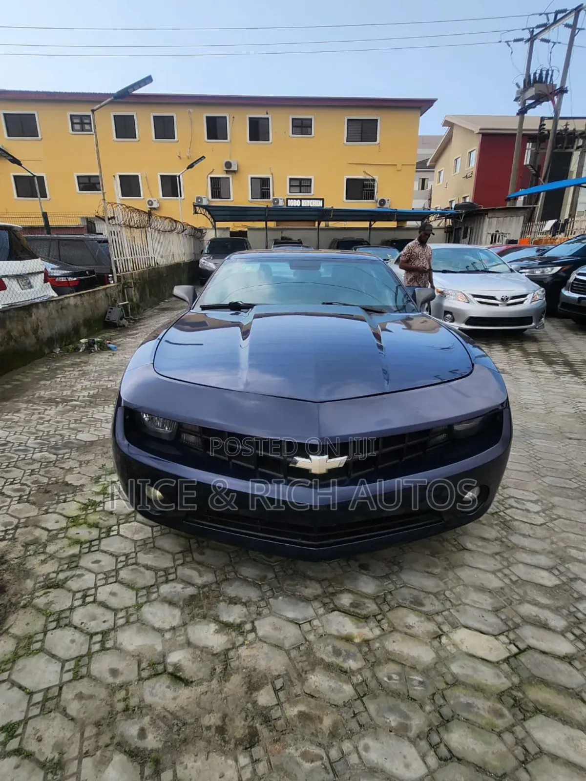 Chevrolet Camaro 2012 Blue
