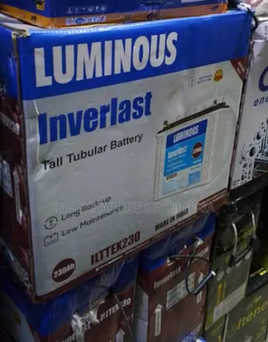 Luminous Inverlast 230ah 12v Tubular Battery