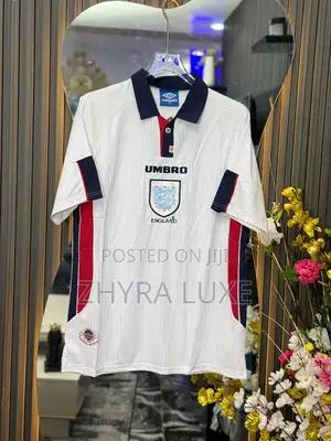 England Retro Jersey – Classic National Team Shirt