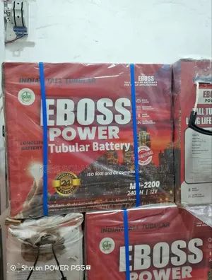 Eboss Power 220ah 12v Tubular Battery