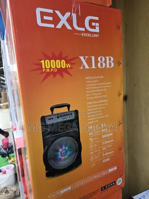 Exlg 1000w Trolley Speaker