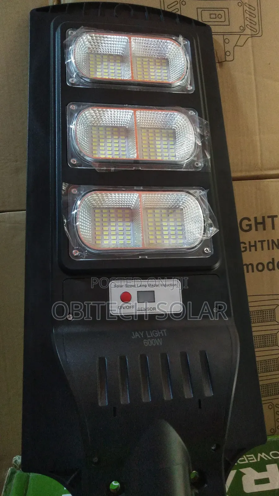 600watts 3eyes Solar Street Light