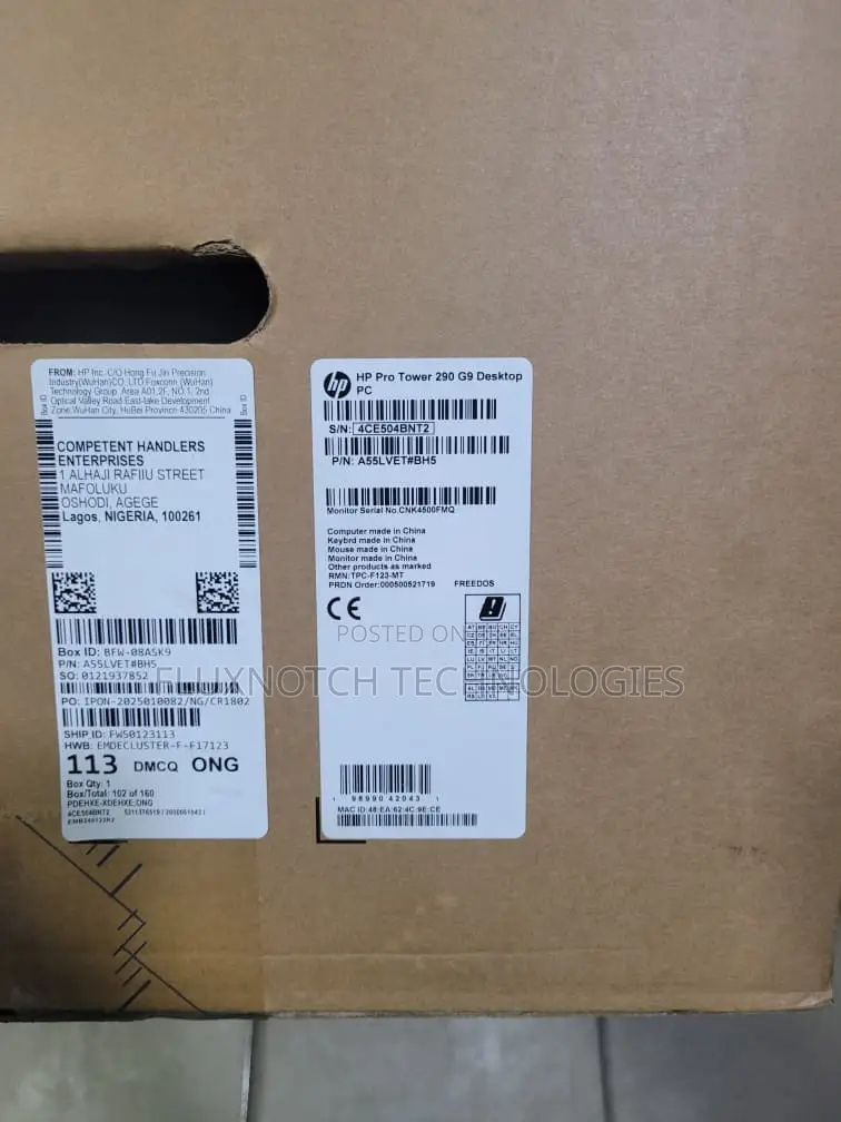 New Desktop Computer HP 290 G9 4GB Intel Core i5 SSD 512GB