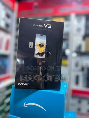 Hohem Isteady V3 Gimbal Stabilizer For iPhone, 3-axis Phone Gimbal,