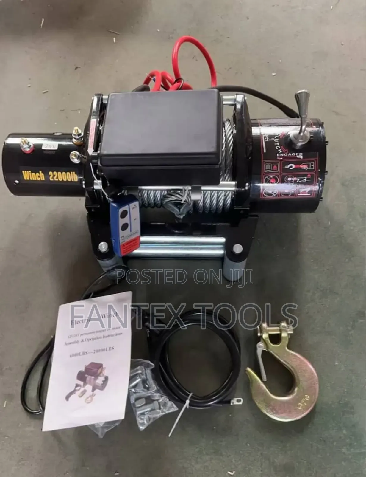 Electric Winch 2200 Lb