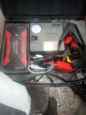 Car Jumpstarter and Tyre Pumper