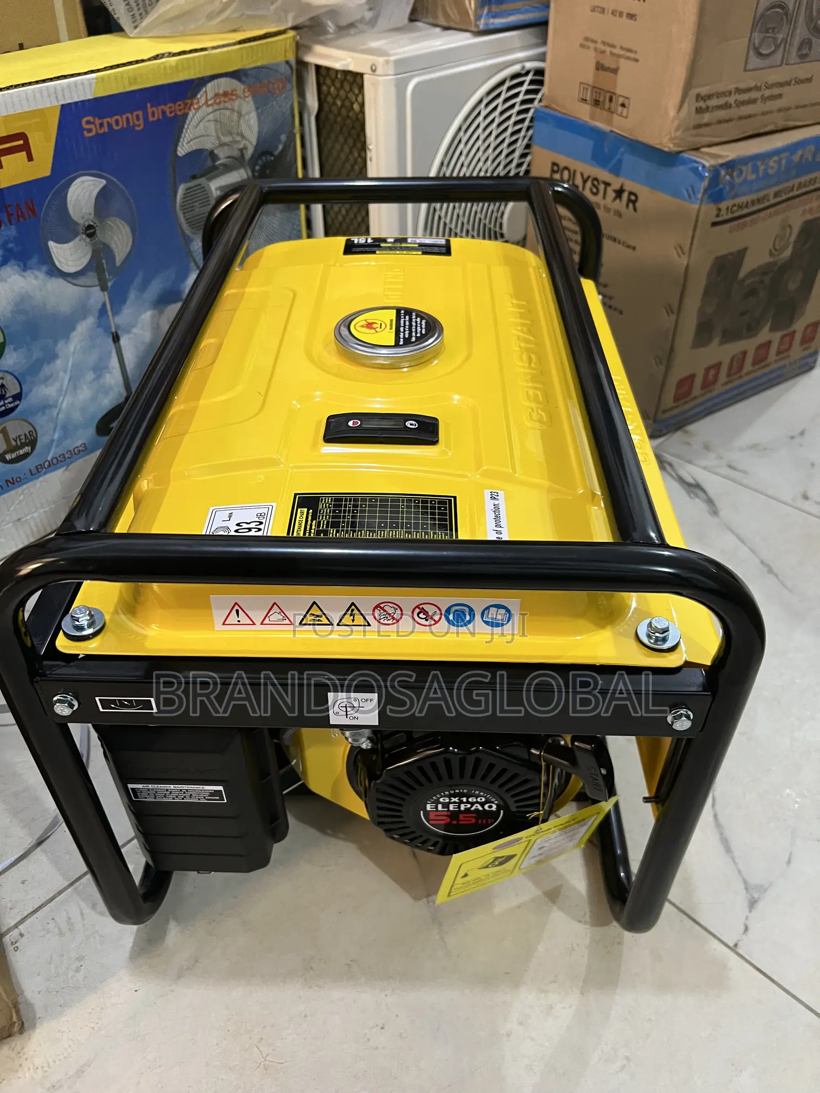 New Sv5800 Generator by Elepaq – 3.5kva, Copper Coil Engine