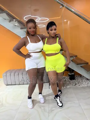 Abc 2pc Gym Set / Outdoor Wear