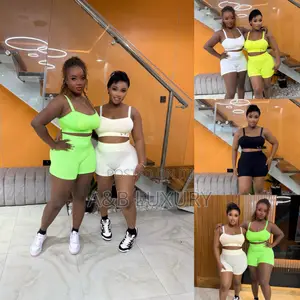 Abc 2pc Gym Set / Outdoor Wear