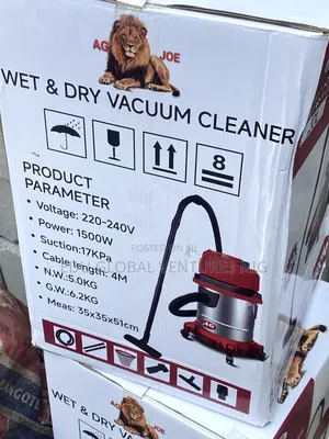 Ag Wet and Dry Vacuum Cleaner 20litres. 1500watts.