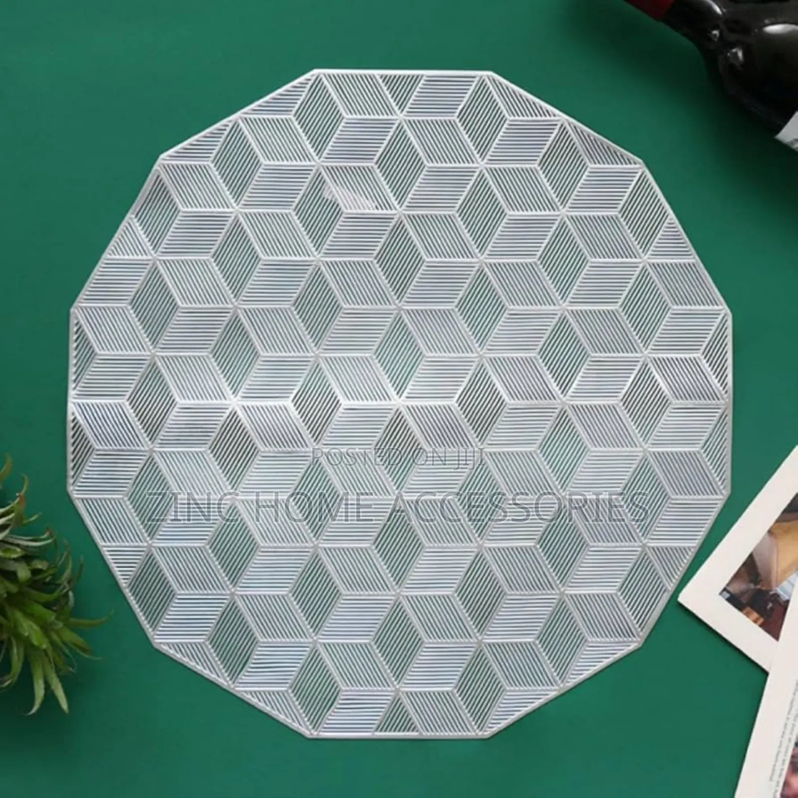 Silver Placement Mat