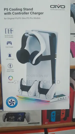 Ps5 Slim Multifunction Cooling Stand