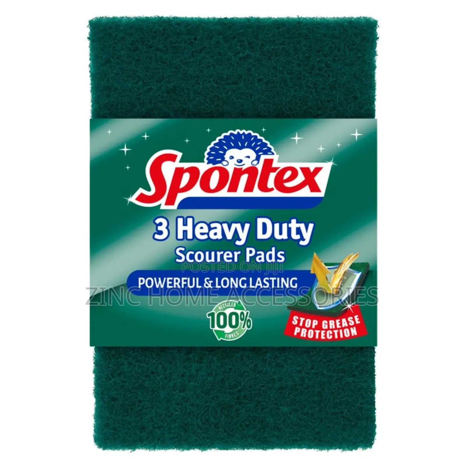 Spontex 3 Heavy Duty Scourer Pads