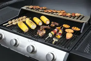 George Foreman 4 Burner Gas BBQ Grill