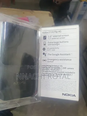New Nokia 2720 Flip 512 GB Black