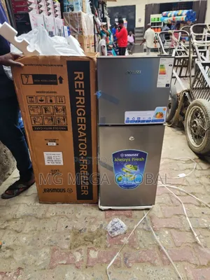 Snowsea Double Door Refrigerator 166l