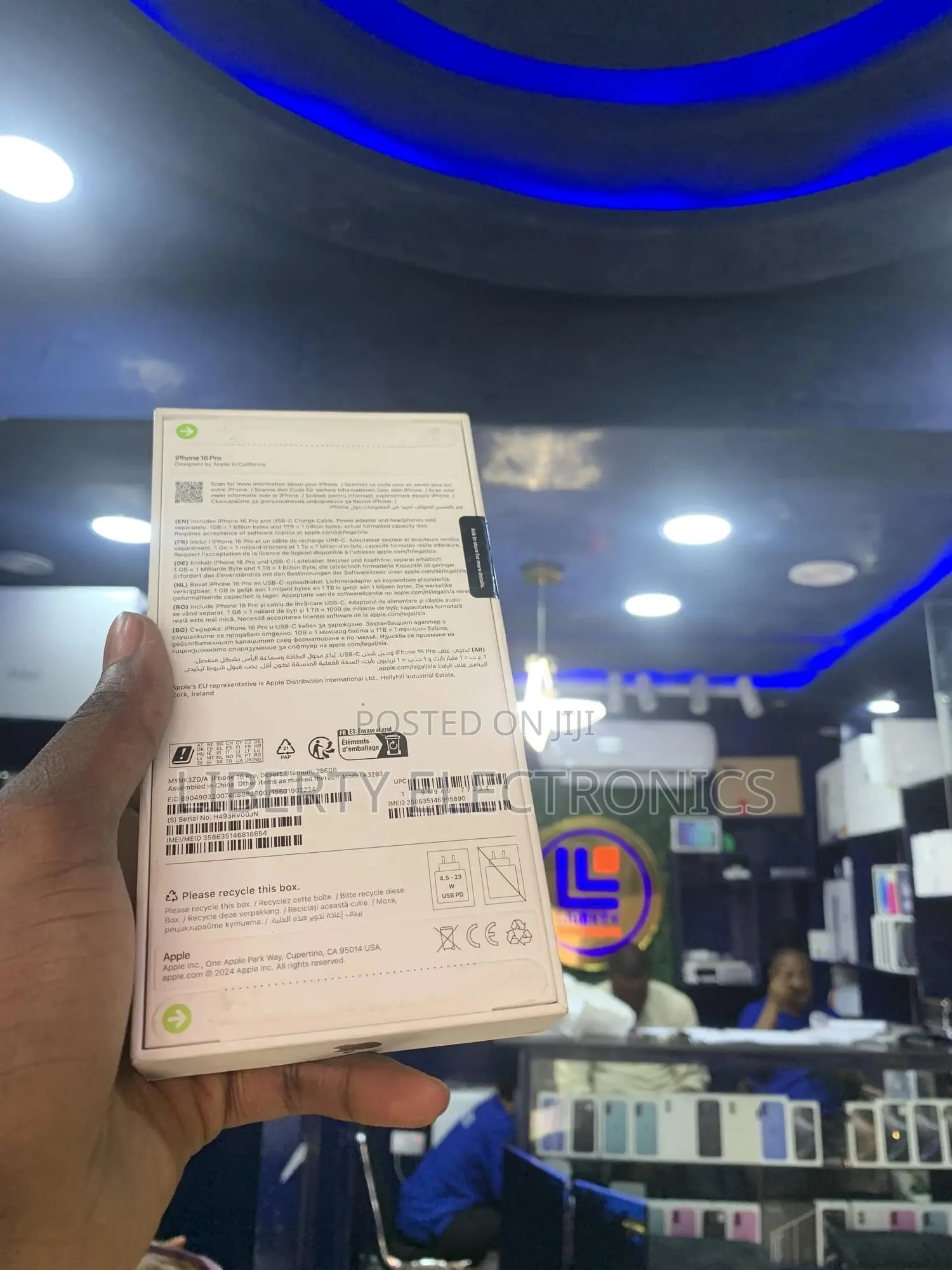 New Apple iPhone 16 Pro 256 GB