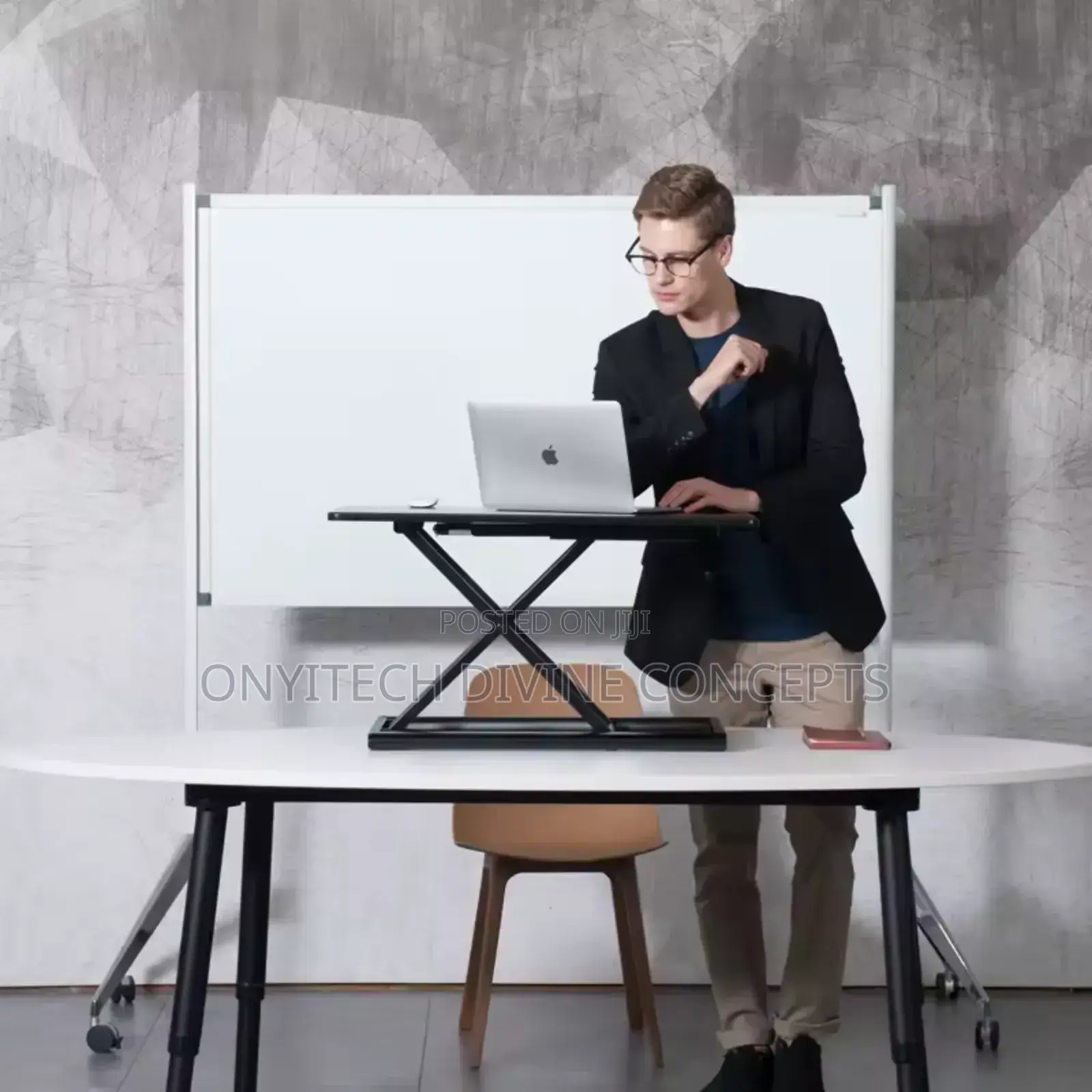 Height Adjustable Computer Desk