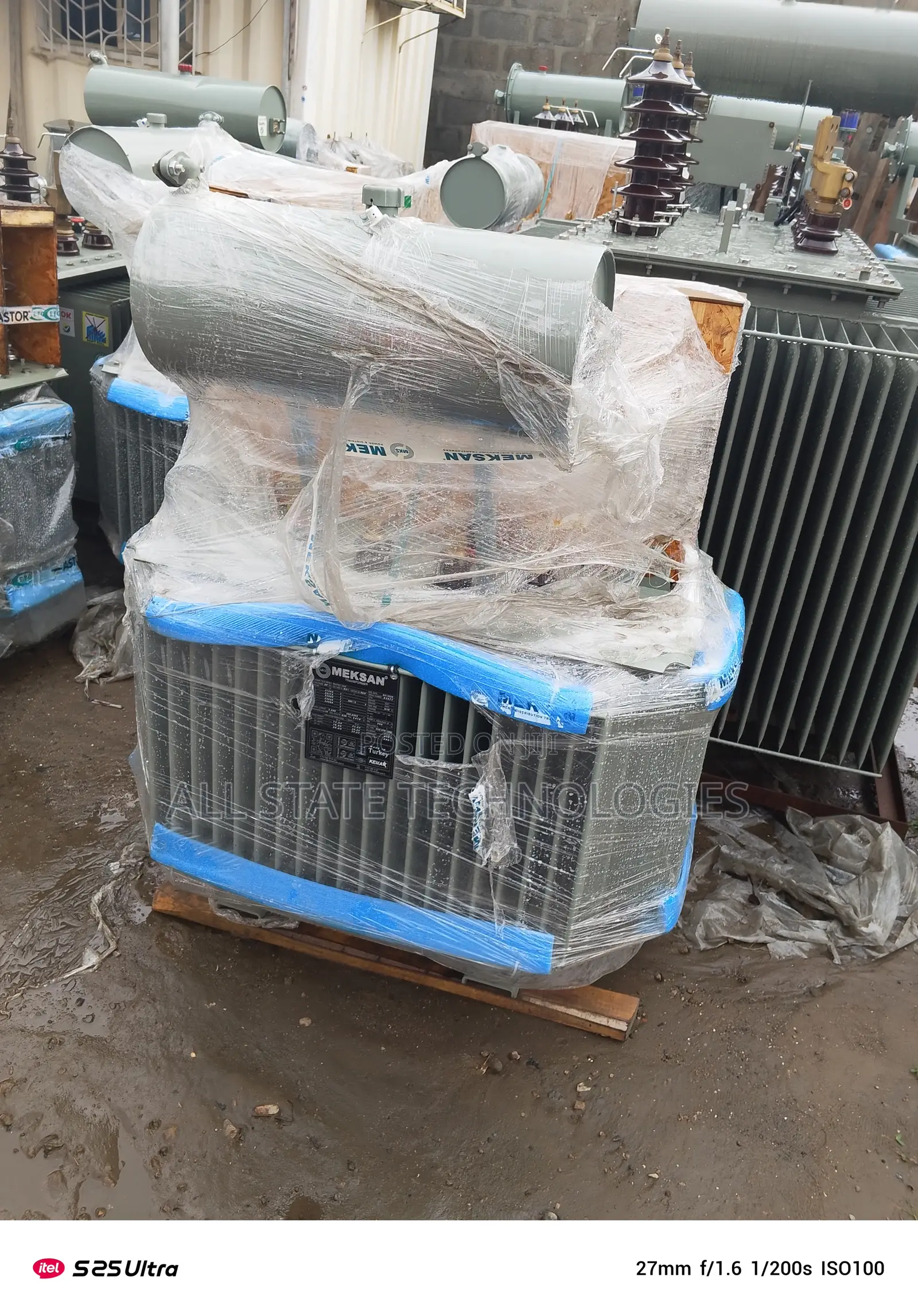 High-Efficiency Meksan Power Transformer – 200kva