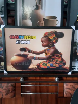 Wall Frame (Charity Begins at Home).