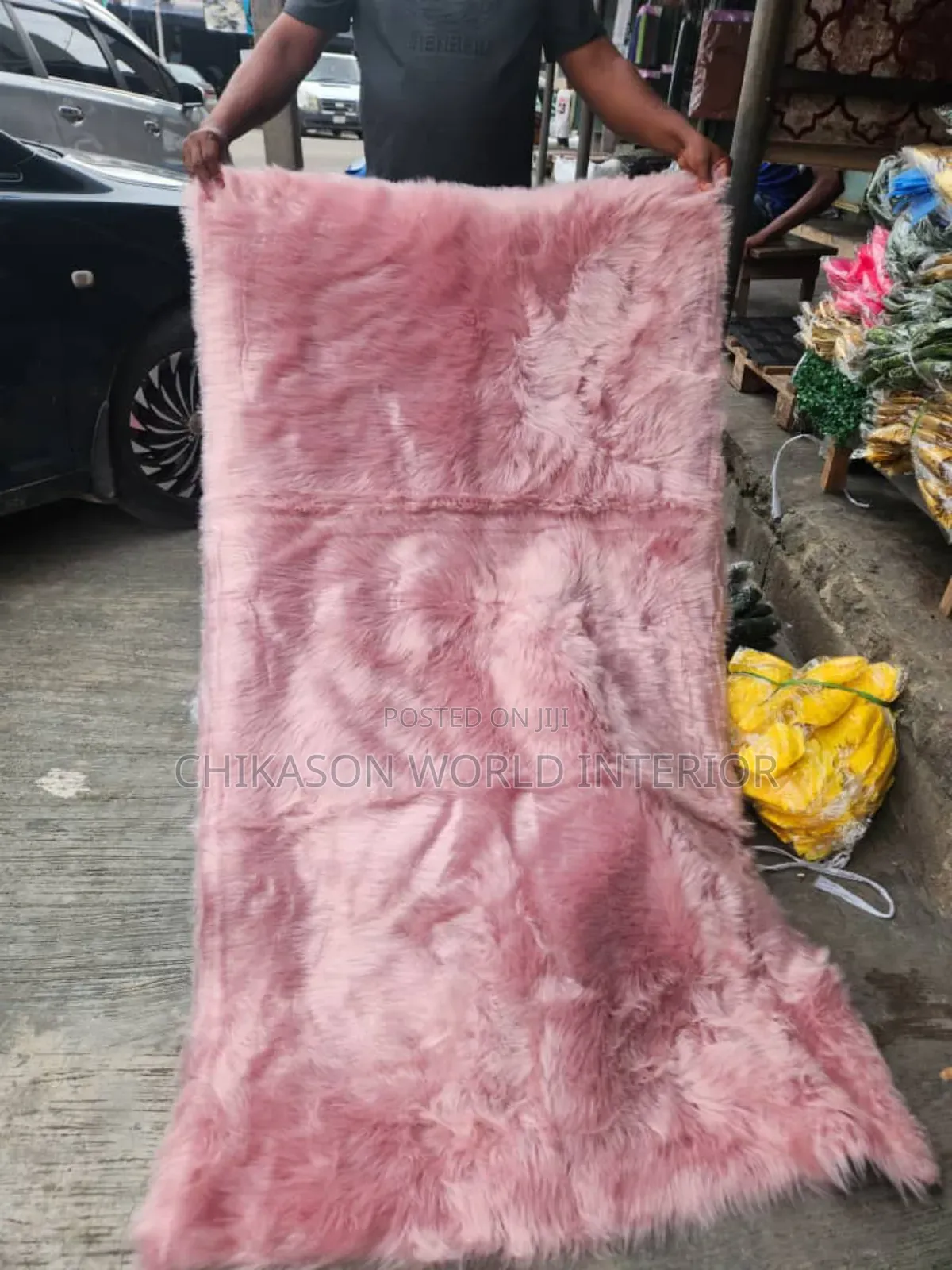 Fur Fluffy Center Rugs