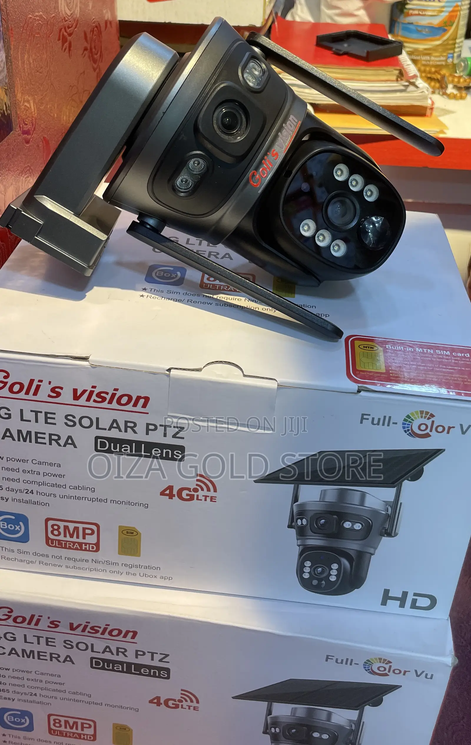 4g Lte Solar PTZ Camera