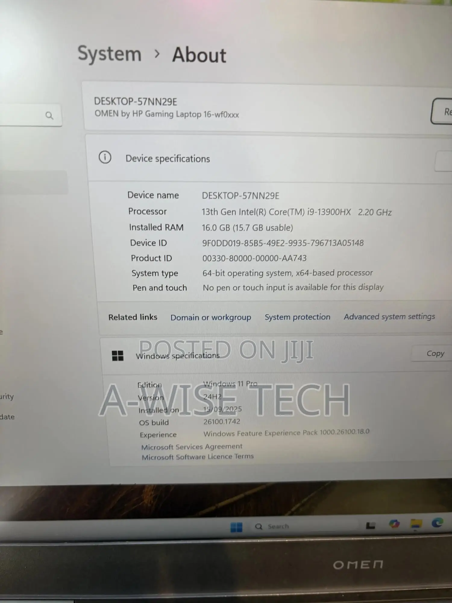 Laptop HP Omen 16 16GB Intel Core I9 SSD 1T