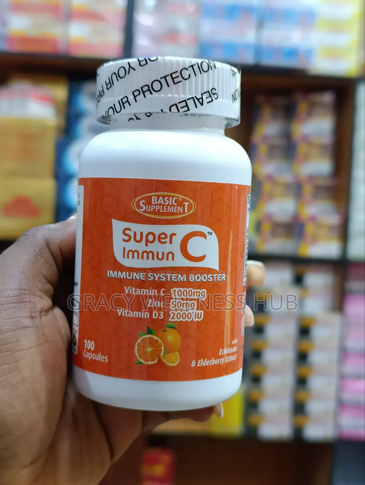 Basic Supplement Super Immune C - Immune System Booster 1