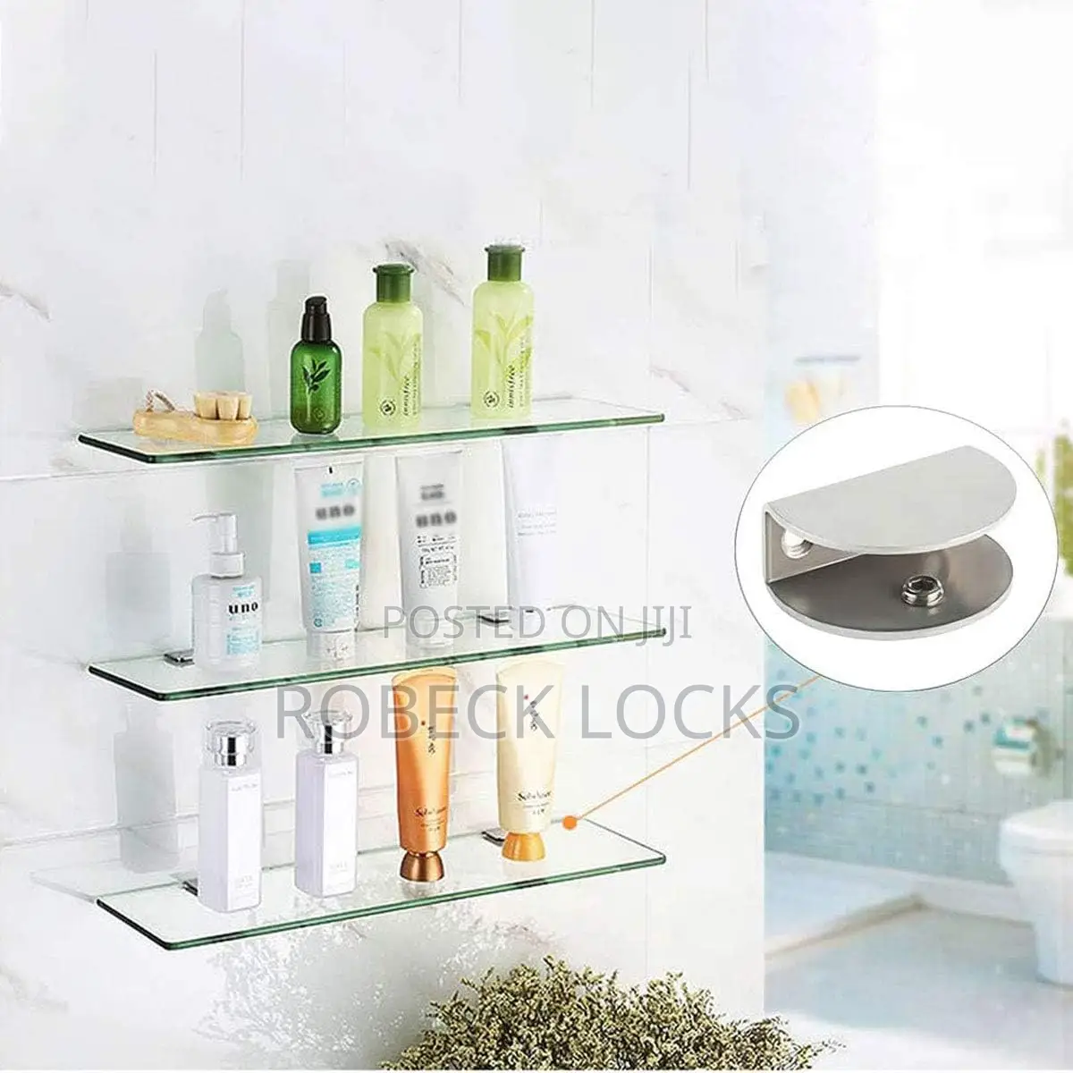 Round Glass Clamp