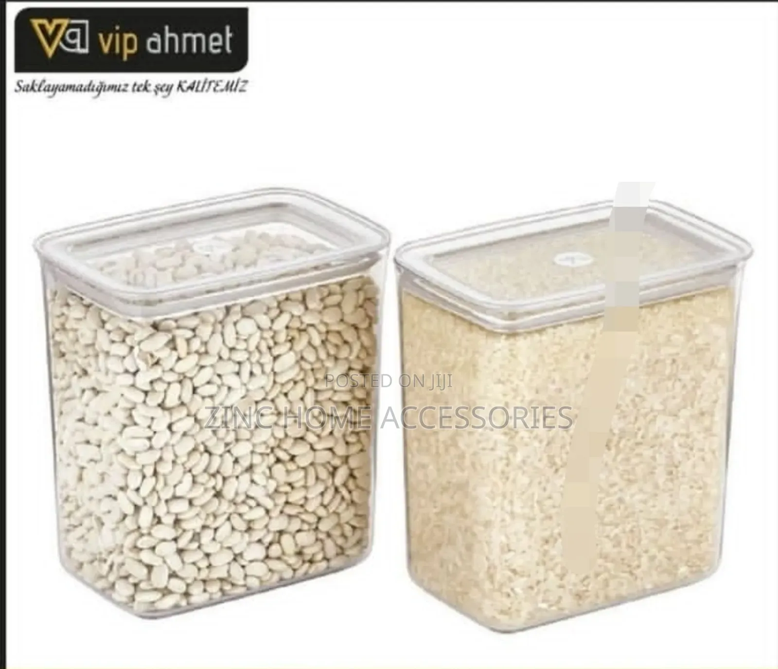 2pcs Square Food Storage Containers