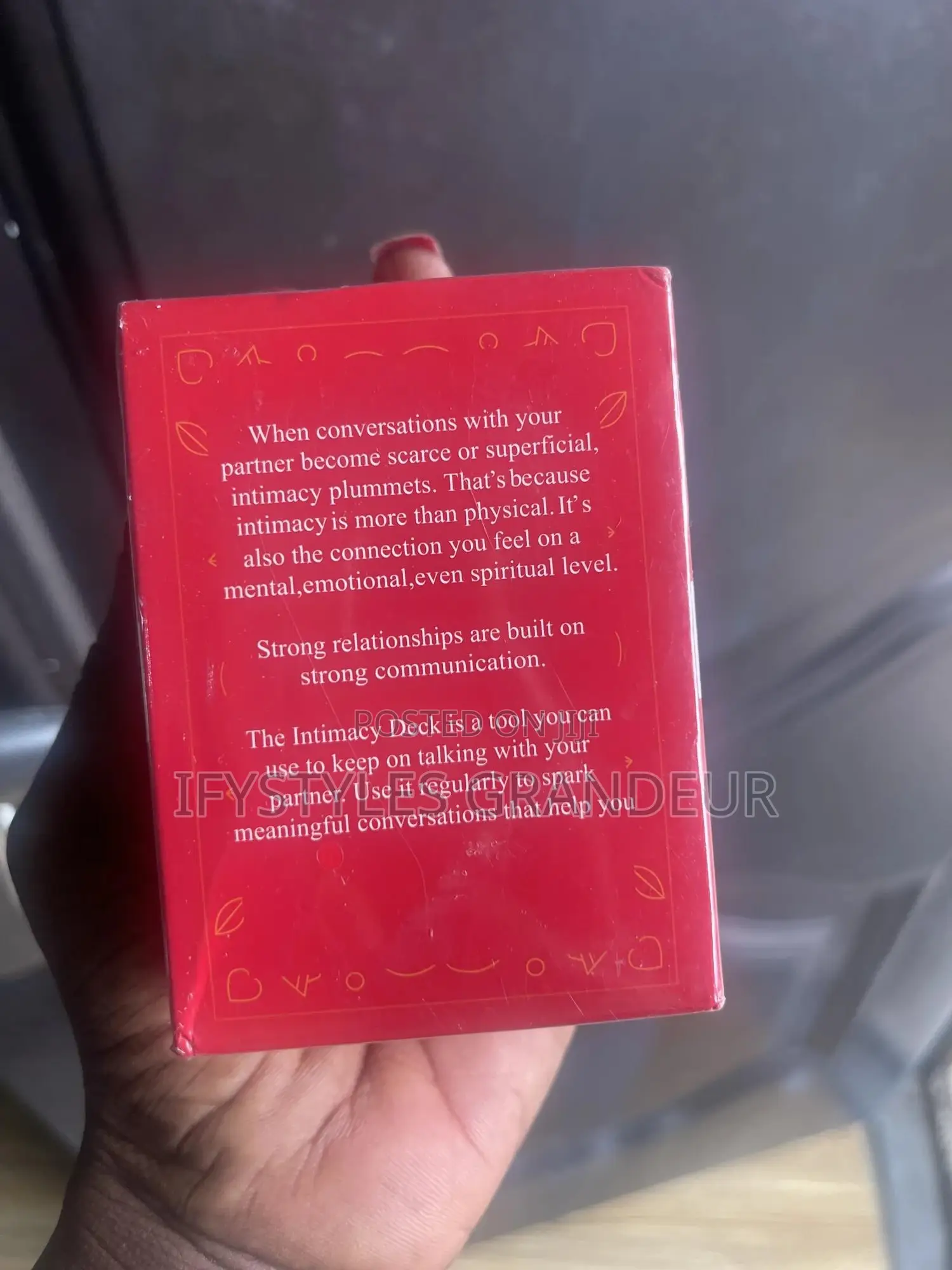 Intimacy Cardgame