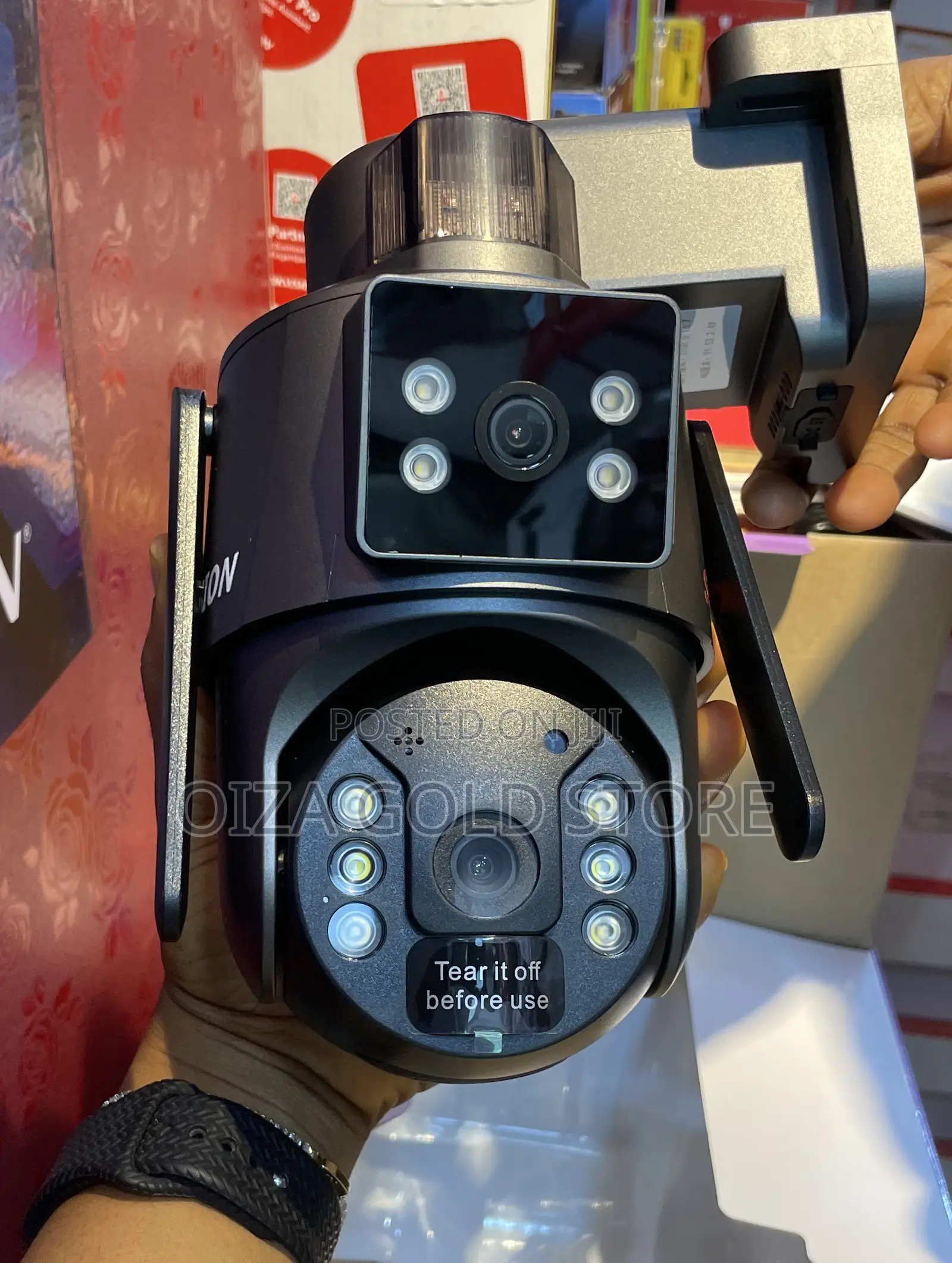 Hd Dual Lens Solar PTZ Camera