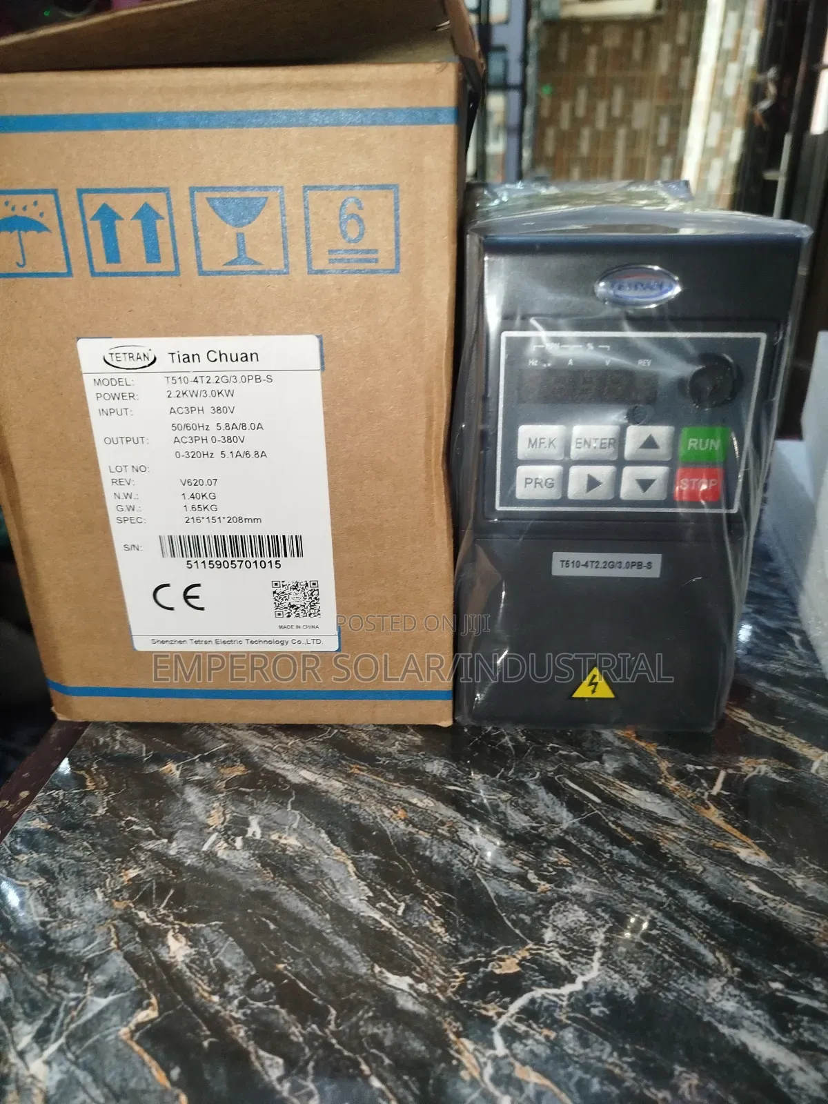 Frequency Drive. (Vfd). 2.2kw