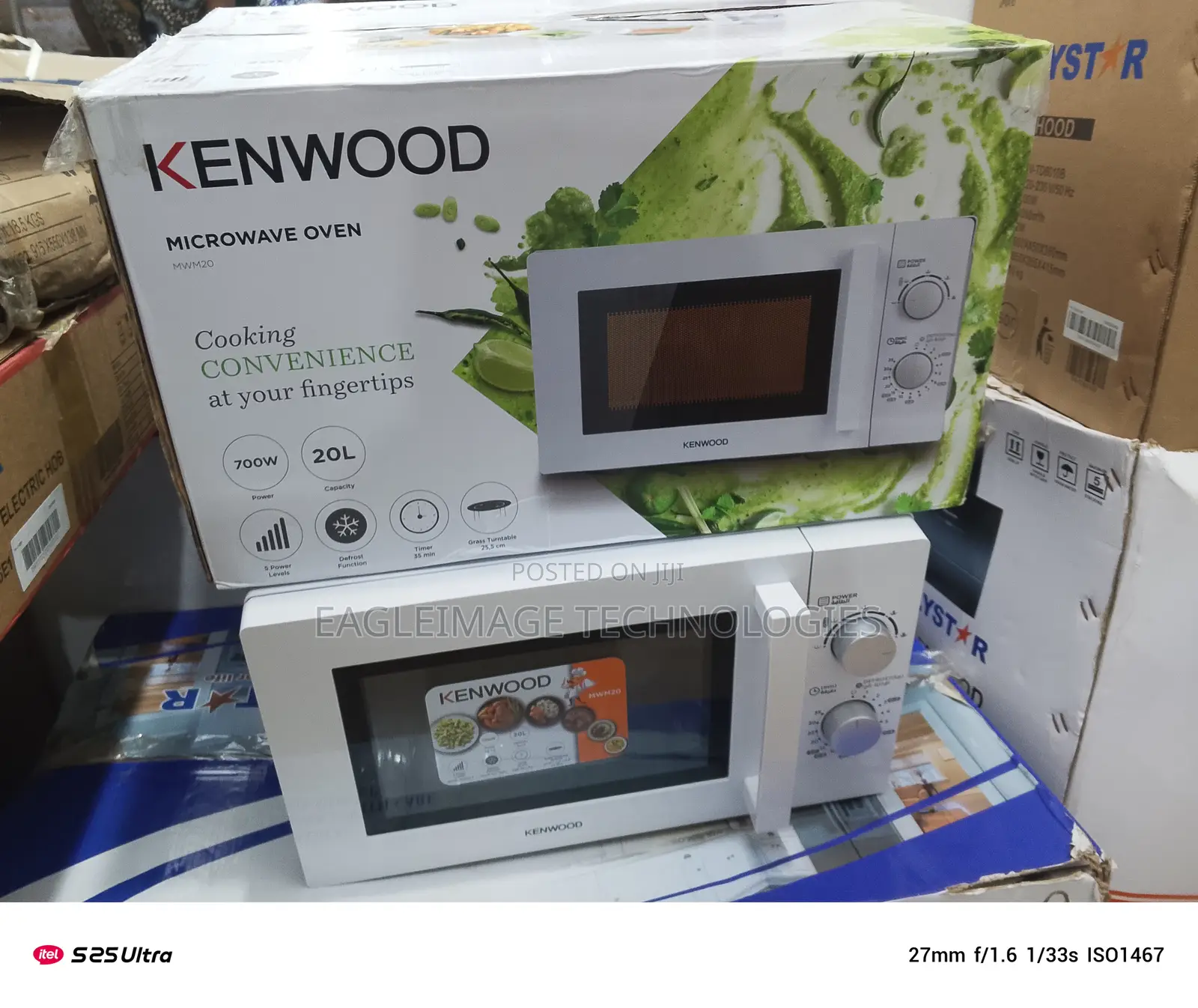 Powerful Compact – Kenwood 20l Microwave