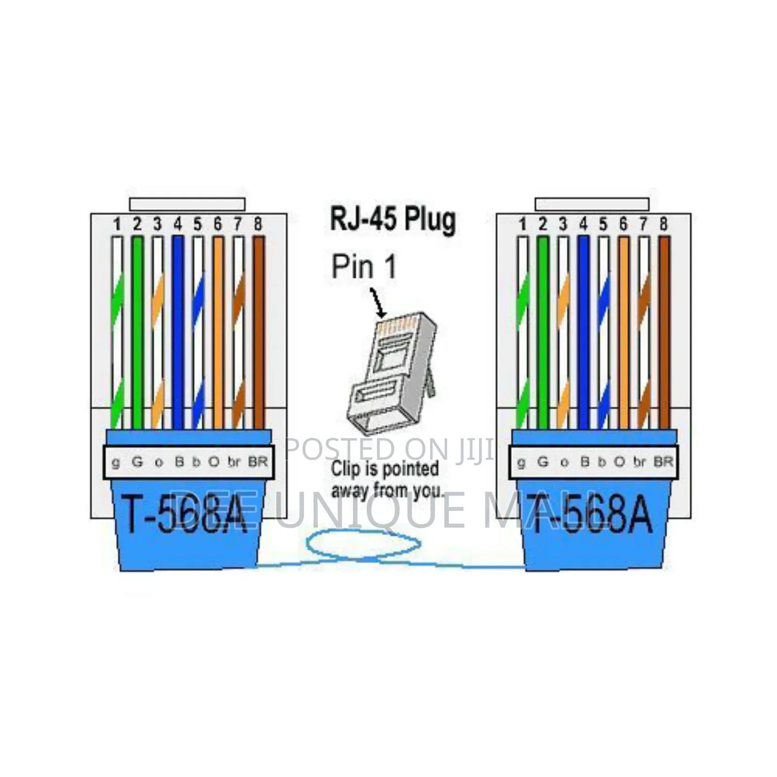 50m Cat 6 Ethernet Cable Lan Network Internet Patch