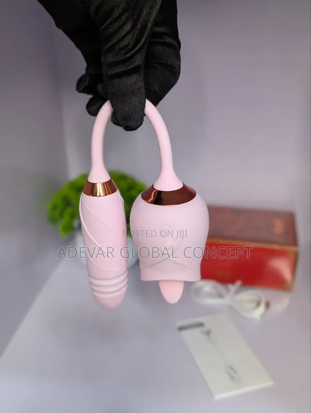 2-in-1 Clitoris Tongue Licking Women Sex Toy Rose Vibrator - Pink don  siyarwa - Adevar Global Concept  Farashi:  32,000 a Jiji.ng [Surulere]