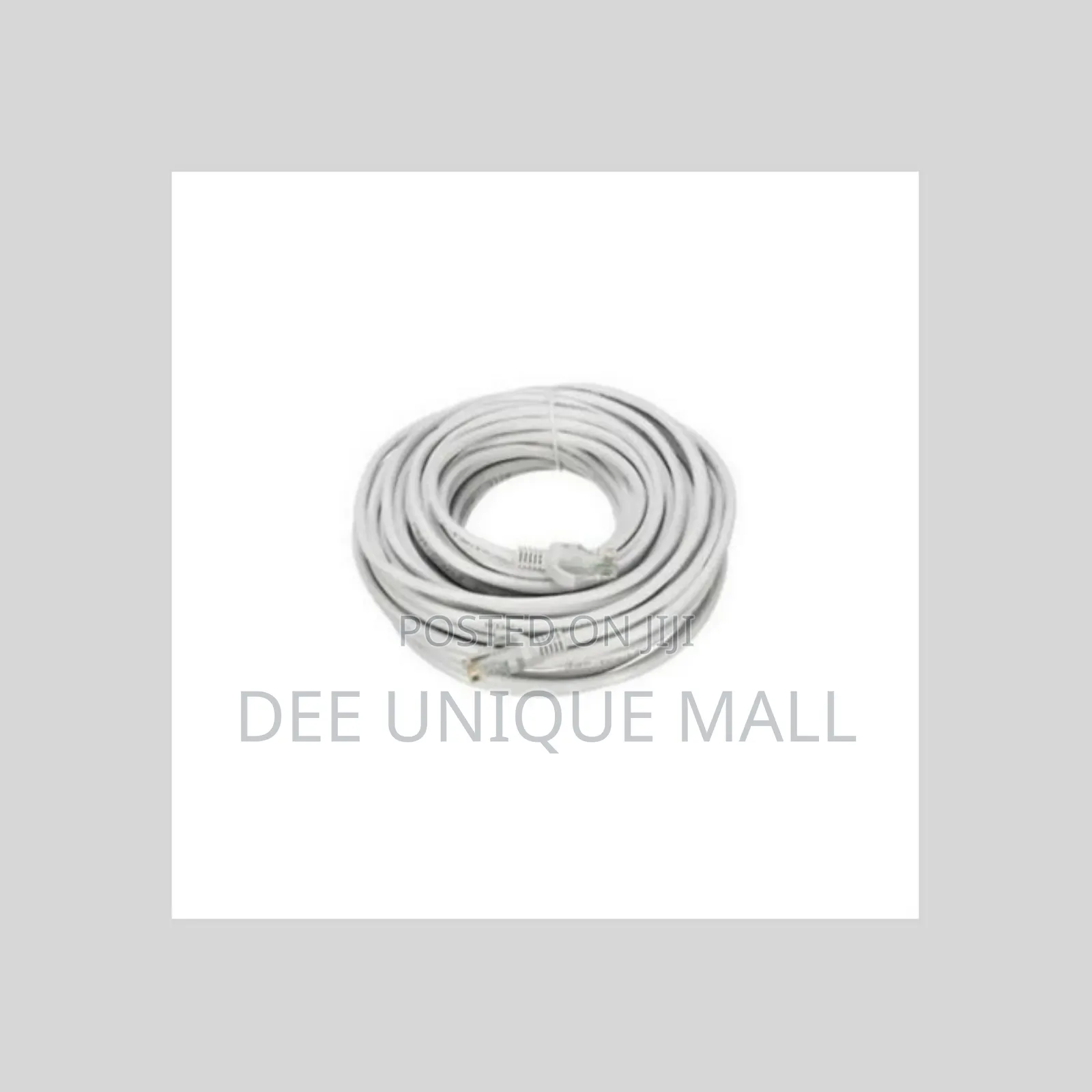 50m Cat 6 Ethernet Cable Lan Network Internet Patch