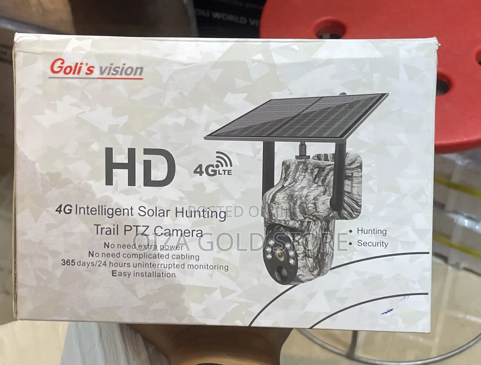 4g Intelligent Solar Hunting Trail PTZ Camera
