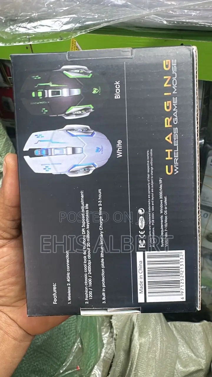 Wireless Charging Gaming Mouse Q13