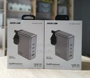 Green Lion Gan Premium Uk Plug Wall