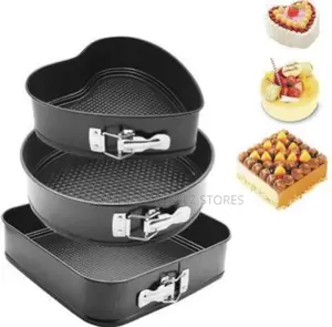 Cake Mould - 3 In 1 Aluminum