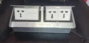 Floor Socket With 3 Socket and 2 Data