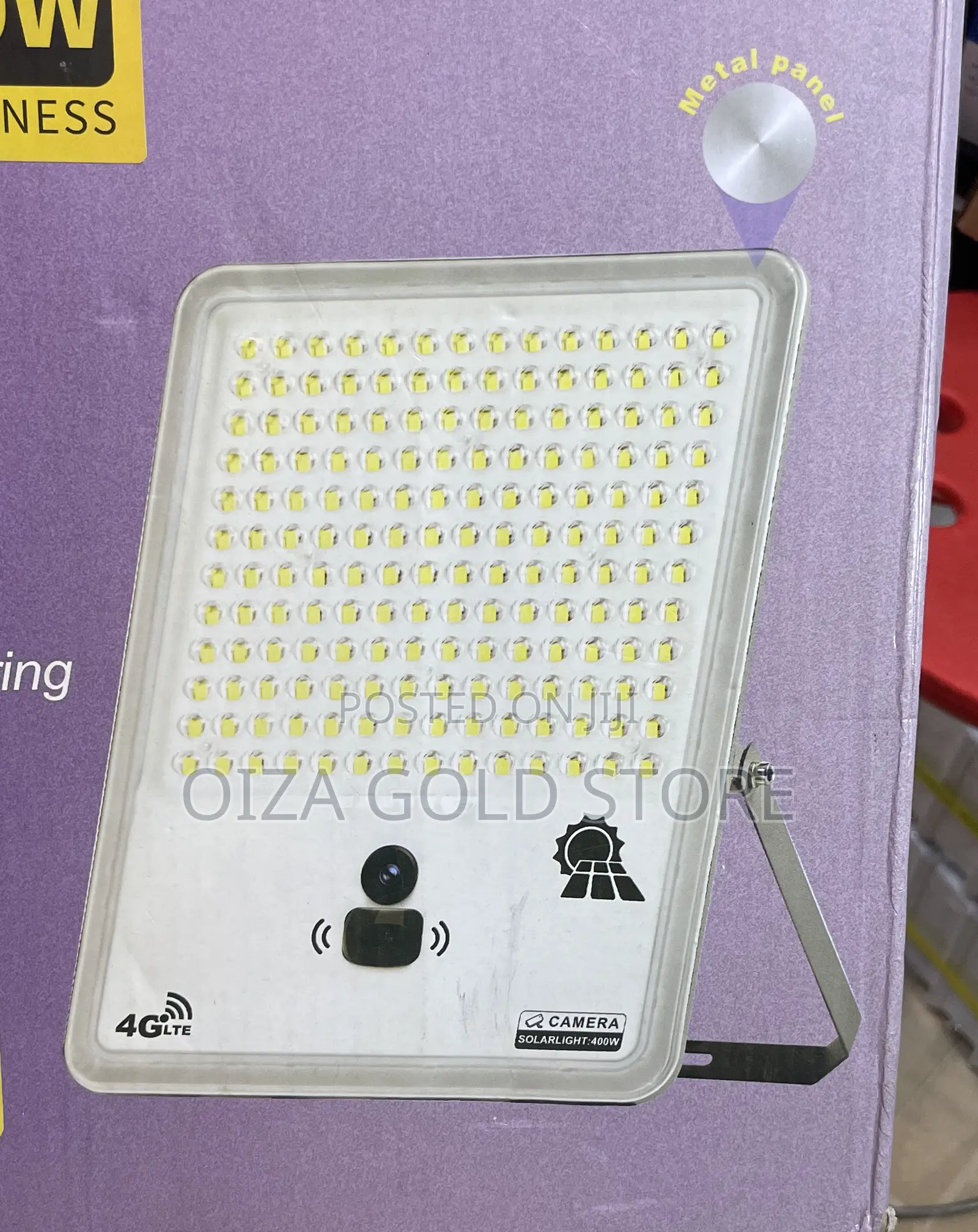 Intelligent Solar Flood Light Alert Camera