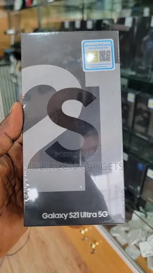 New Samsung Galaxy S21 Ultra 5G 512 GB Silver
